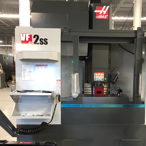 One of our two Haas VF-2SS Super-Speed vertical machining centers