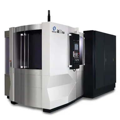 Makino a51nx — one of the shop’s four Makino A51 horizontal machining centers